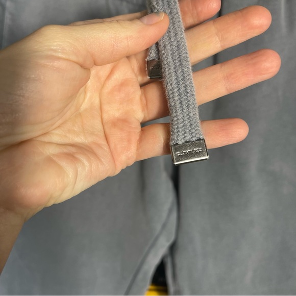 Talentless Pants Mens Small Gray Jogger Sweats Pullon Drawstring Heavy Cotton - Picture 2 of 10